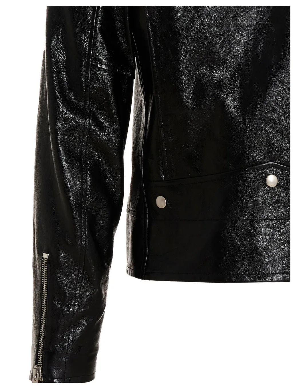 Saint Laurent Long-Sleeved Biker Jacket