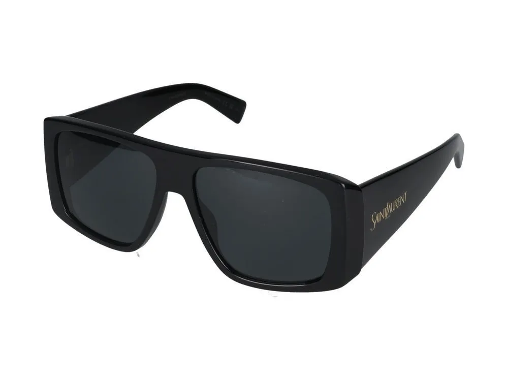 Saint Laurent Eyewear Rectangle-Frame Sunglasses