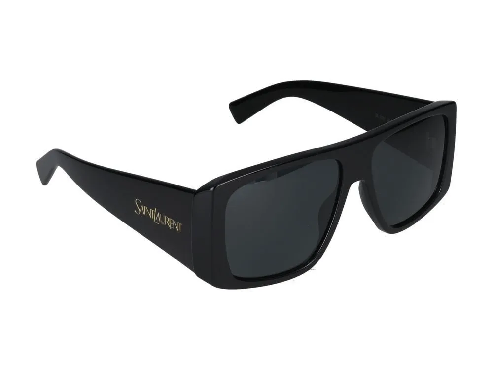 Saint Laurent Eyewear Rectangle-Frame Sunglasses