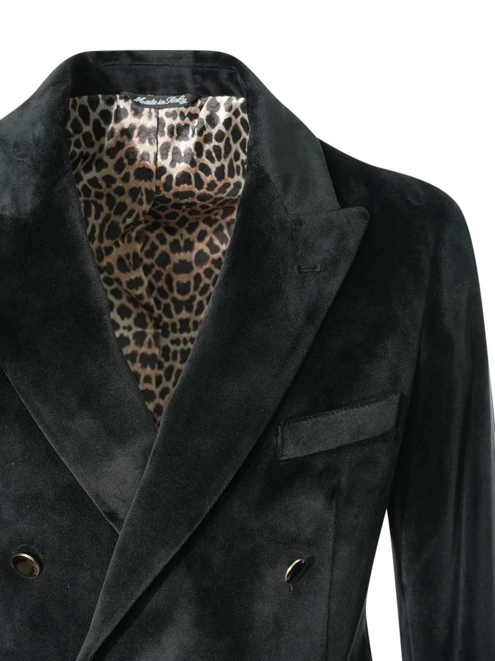 Reveres 1949 Velvet Double-Breasted Jacket
