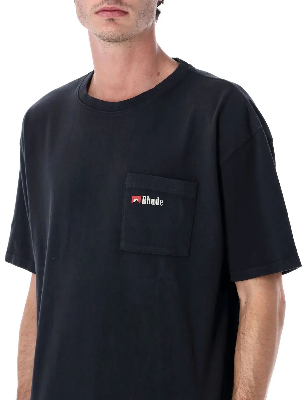Rhude Moonlight Wolf Pocket T-Shirt