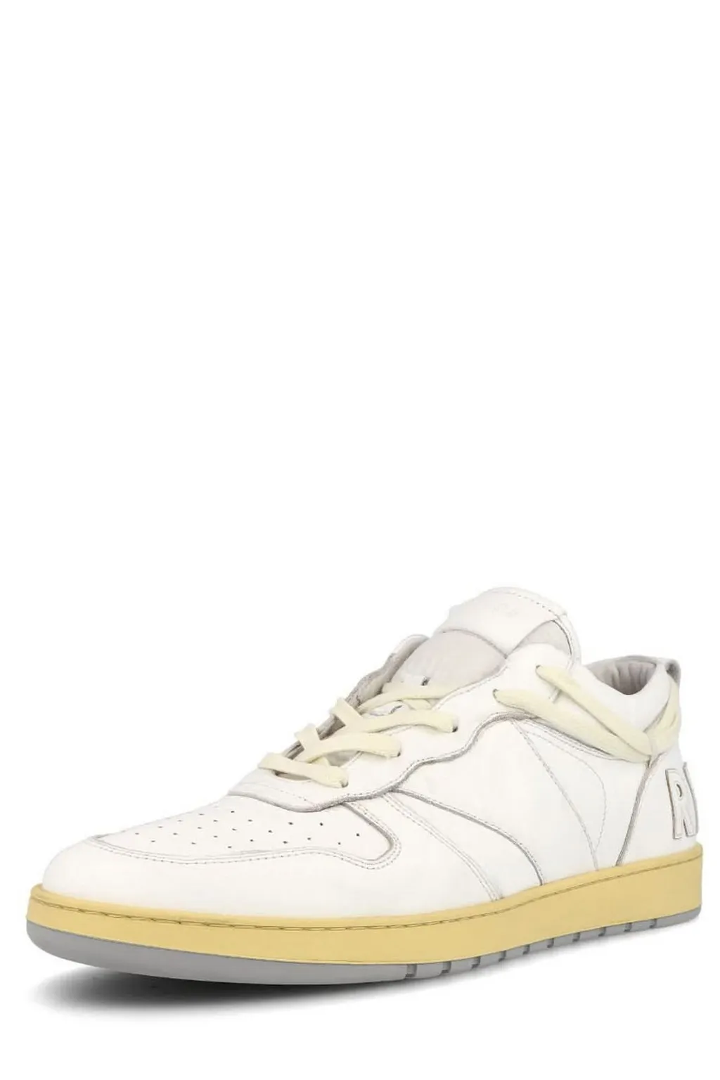 Rhude Logo Patch Lace-Up Sneakers