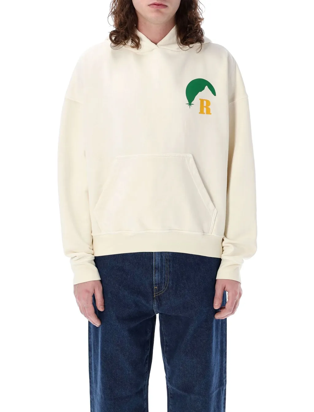Rhude Drop Shoulder Moonlight Hoodie