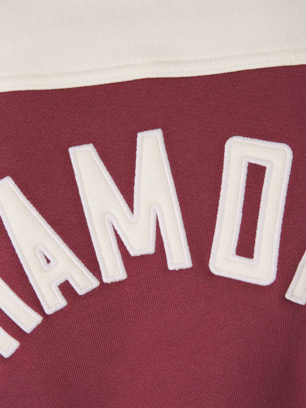Rhude Logo Embroidered Half-Zip Sweatshirt
