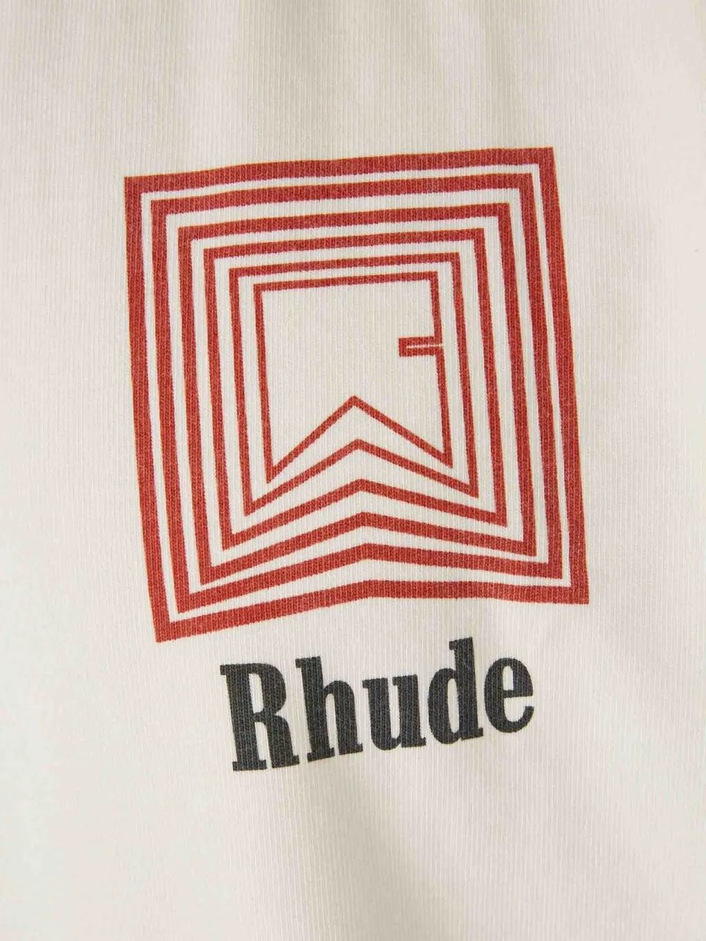 Rhude Chevron Logo Graphic T-Shirt