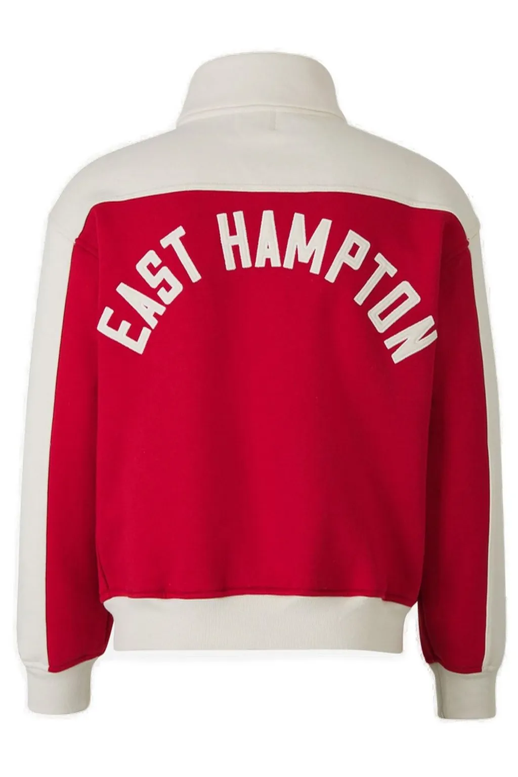 Rhude Contrast Quarter-Zip Varsity Sweatshirt
