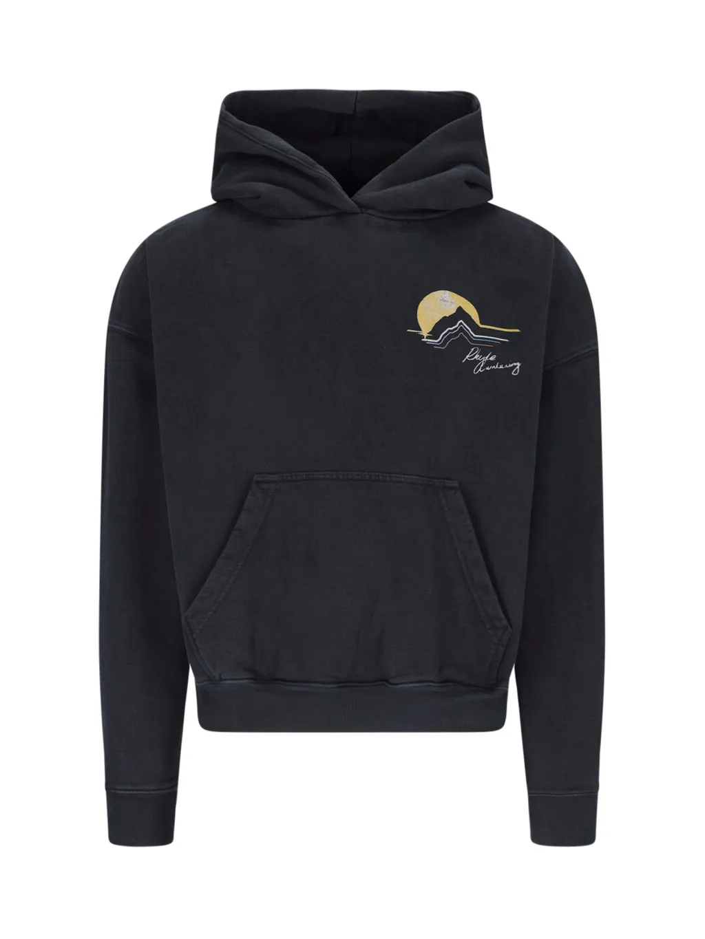 Rhude Awakening Graphic Printed Drop Shoulder Hoodie