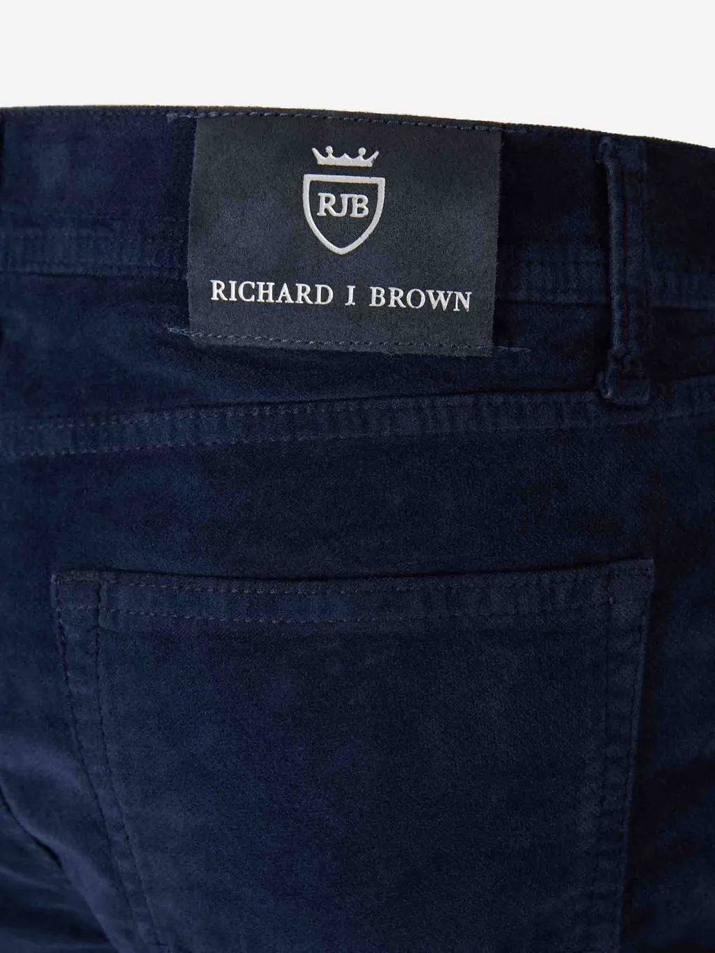 Richard J. Brown Slim Velvet Pants