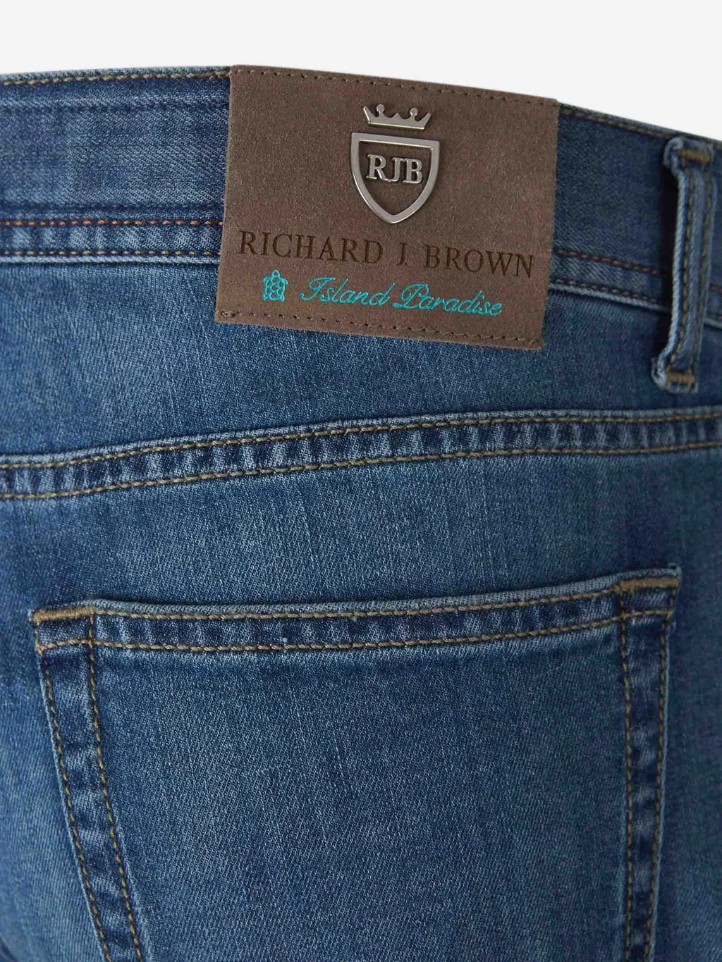 Richard J. Brown Straight Leg Jeans