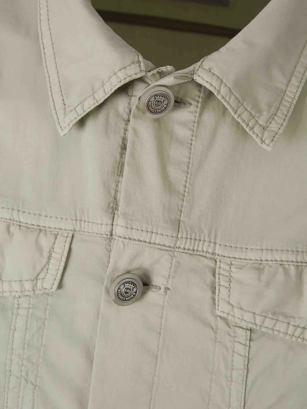 Richard J. Brown Technical Cotton Coat