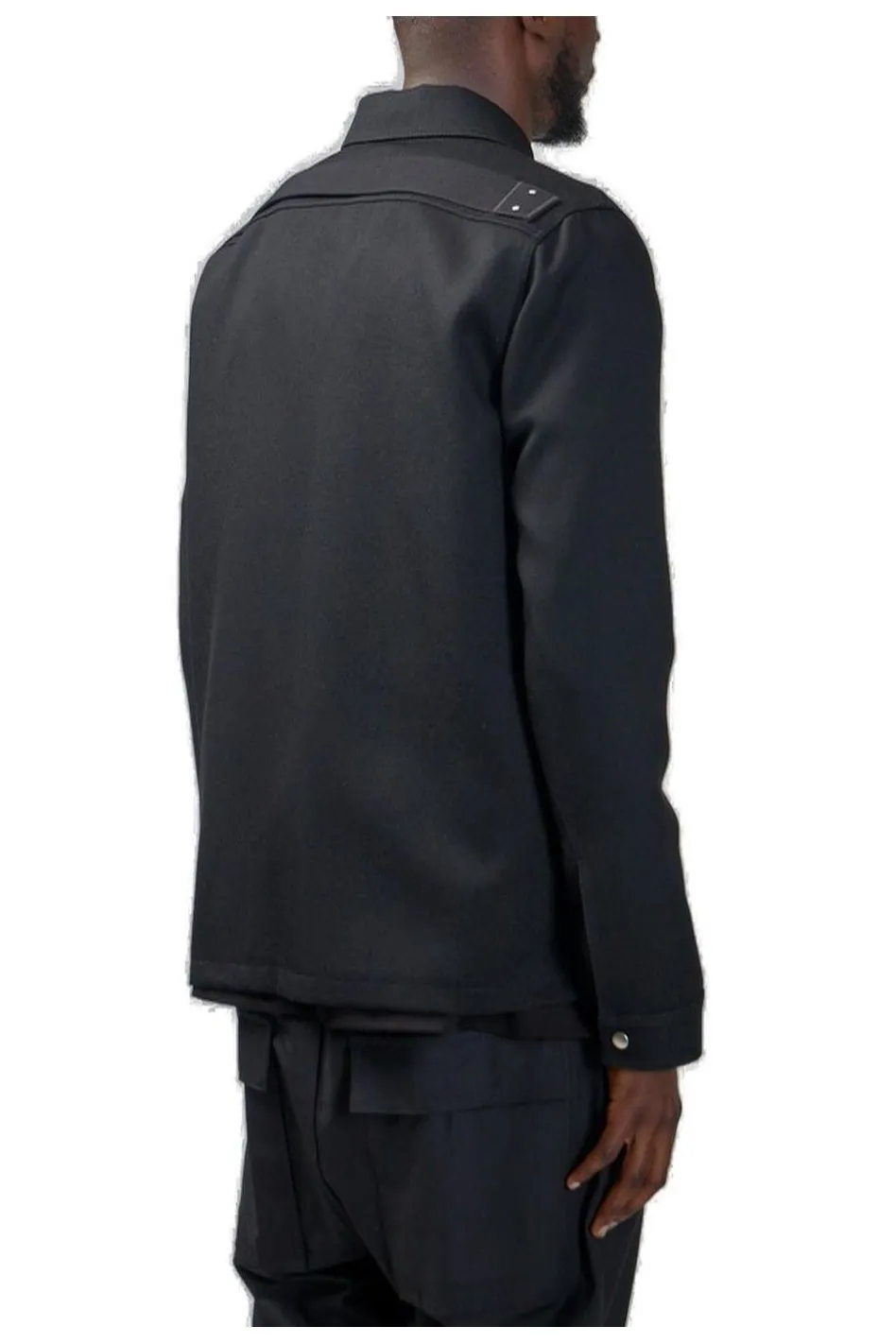 Rick Owens Long Sleeved Zip-Up Jacket