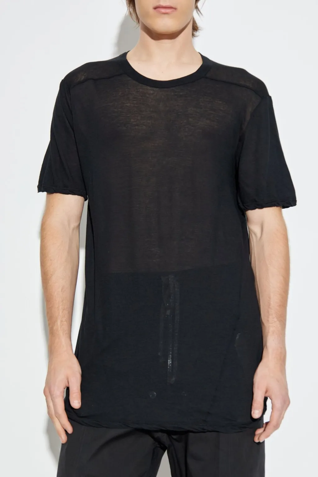 Rick Owens Short Sleeve Crewneck T-Shirt