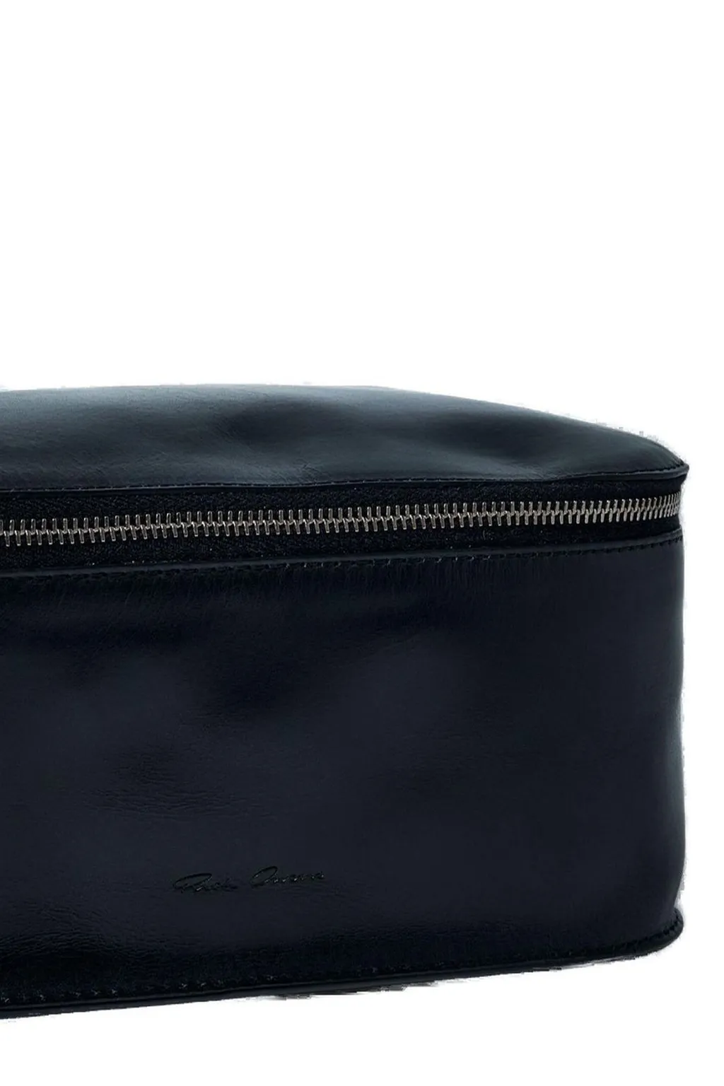 Rick Owens Engraved Zip Wash Bag