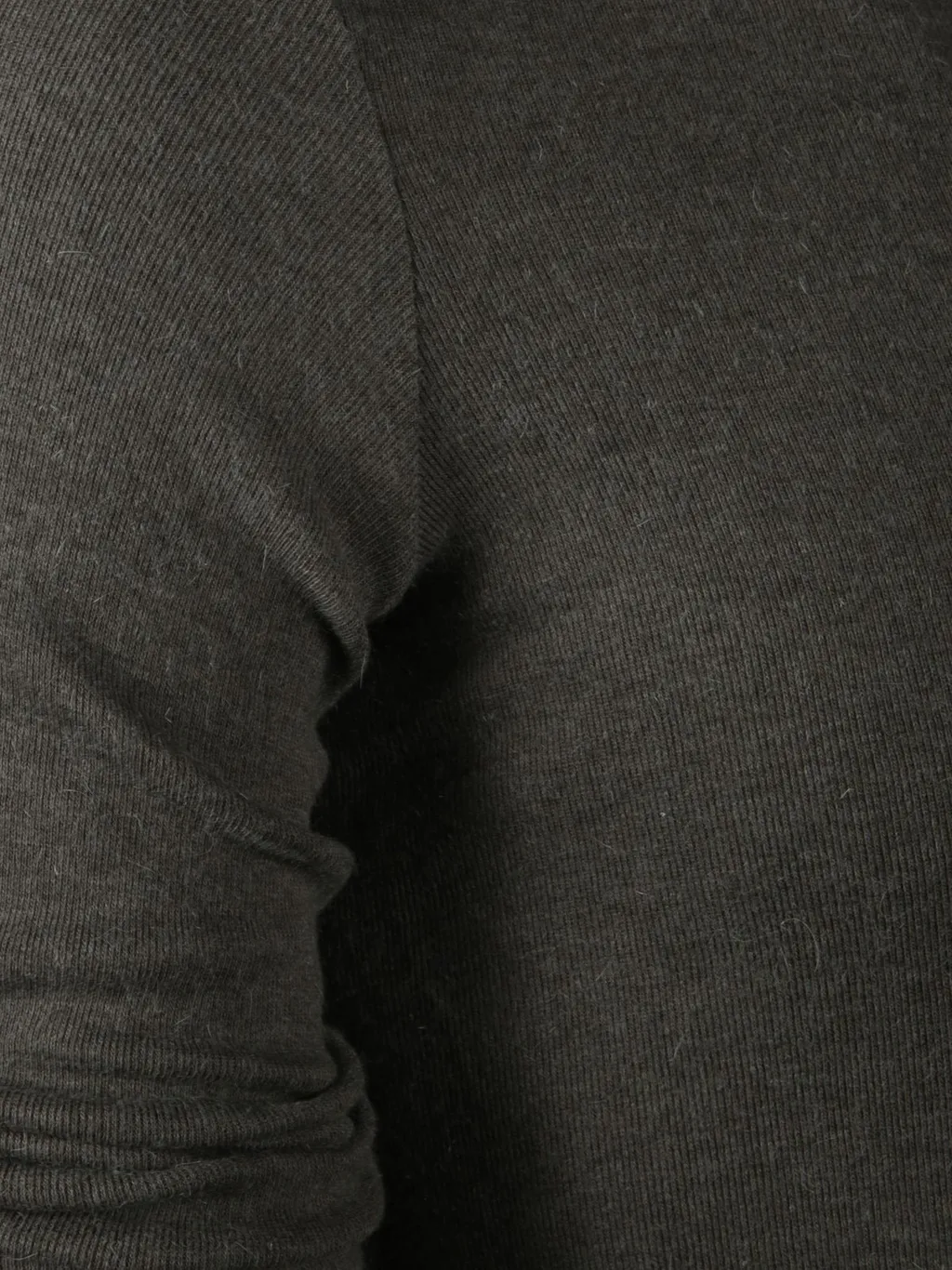 Rick Owens Crewneck Ribbed Top