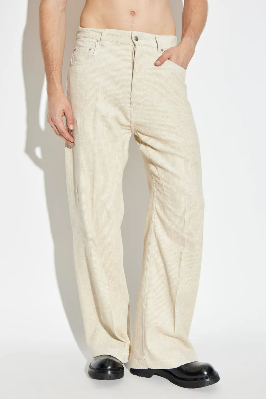 Rick Owens Geth Straight Leg Trousers