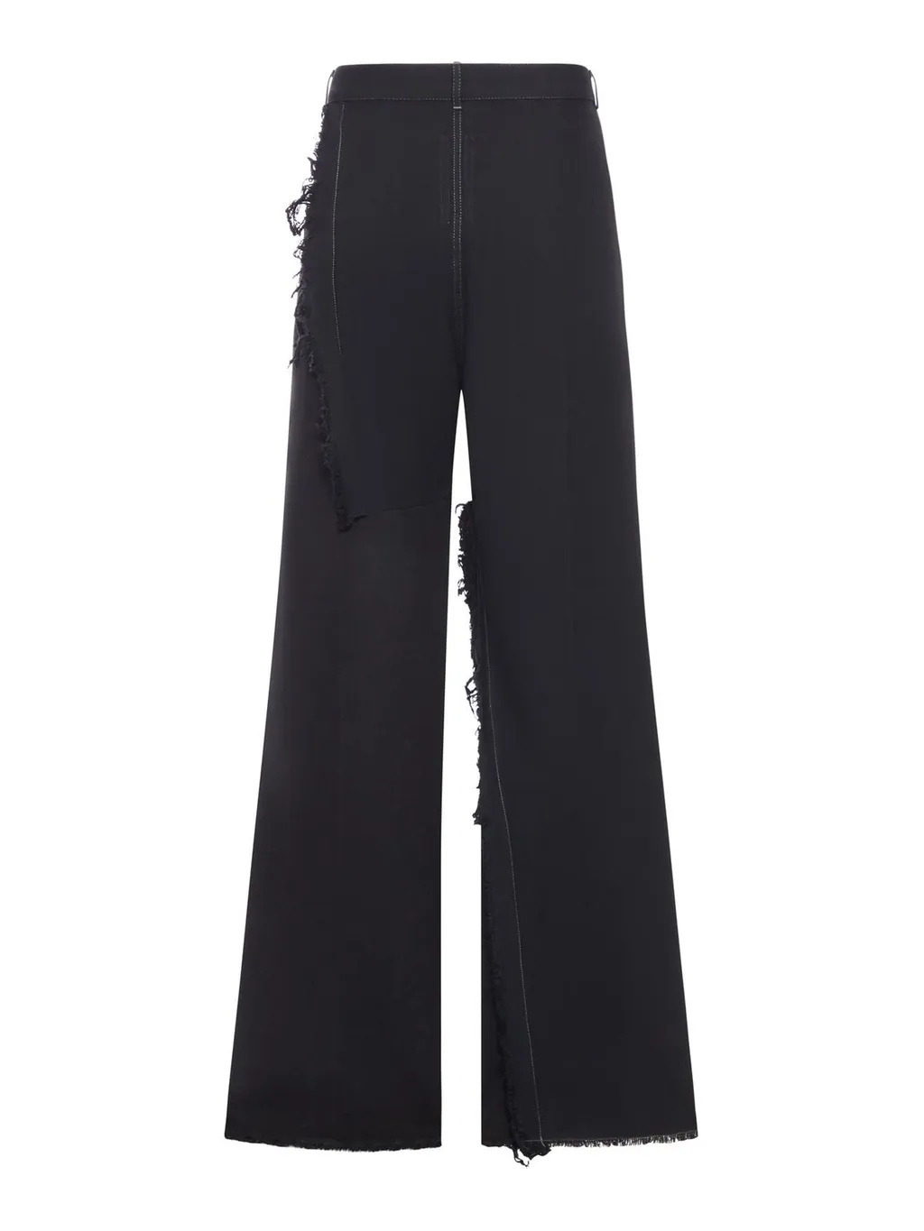 Rick Owens Joris Frayed Edge Trousers