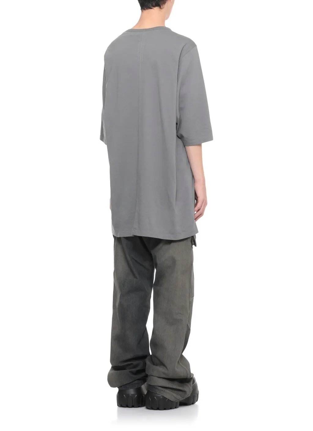 Rick Owens Oversized Short Sleeved Crewneck T-Shirt