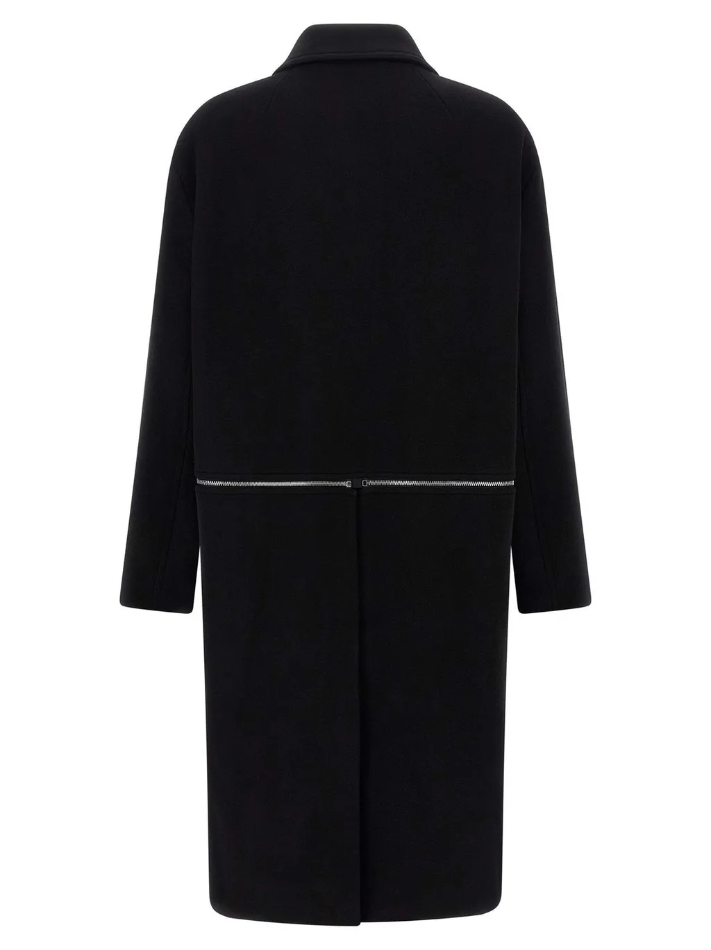 Rick Owens Blixa Jumbo Mac Zipped Coat