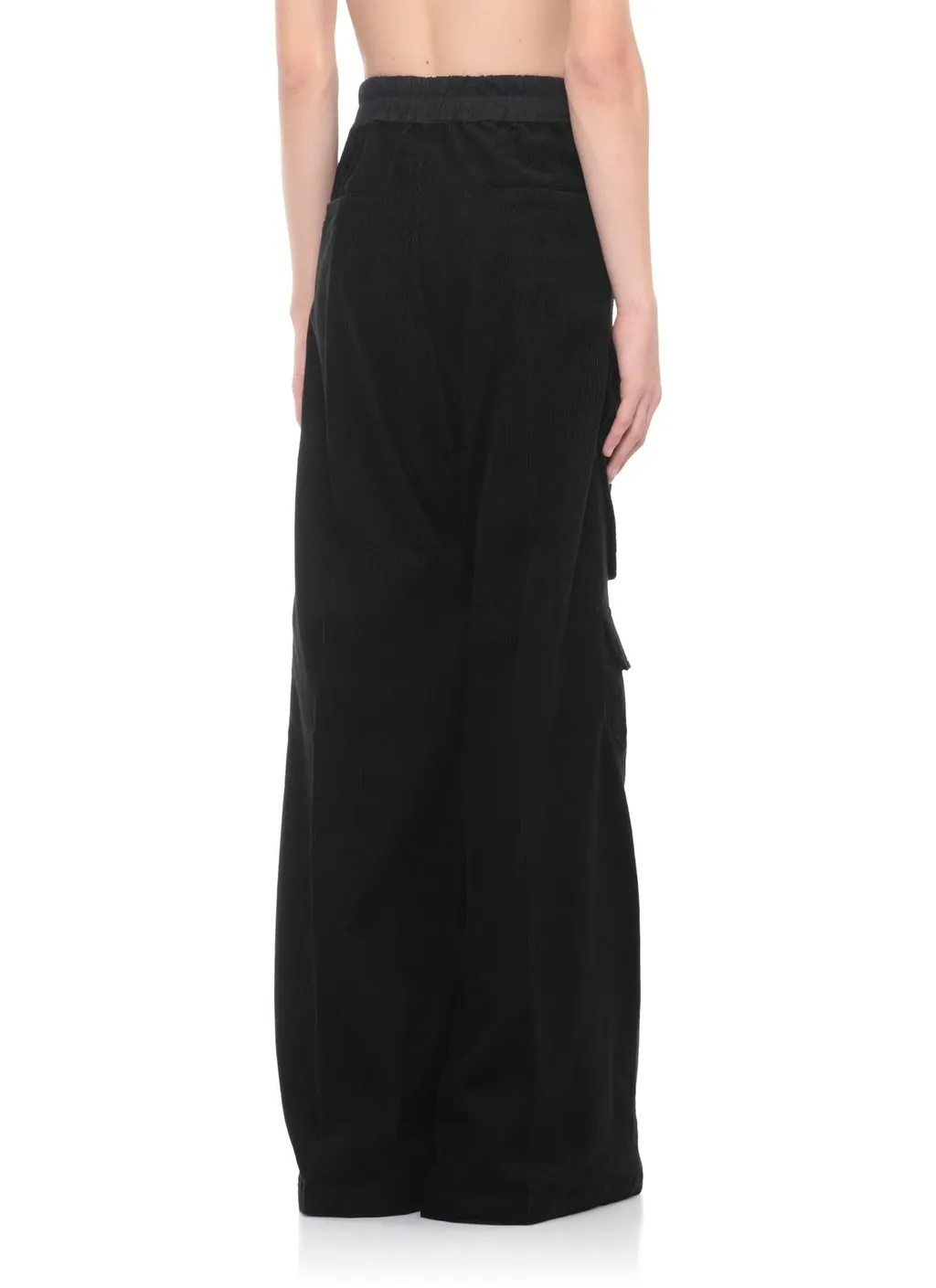 Rick Owens Bella Zip-Fly Drawstring Cargo Trousers