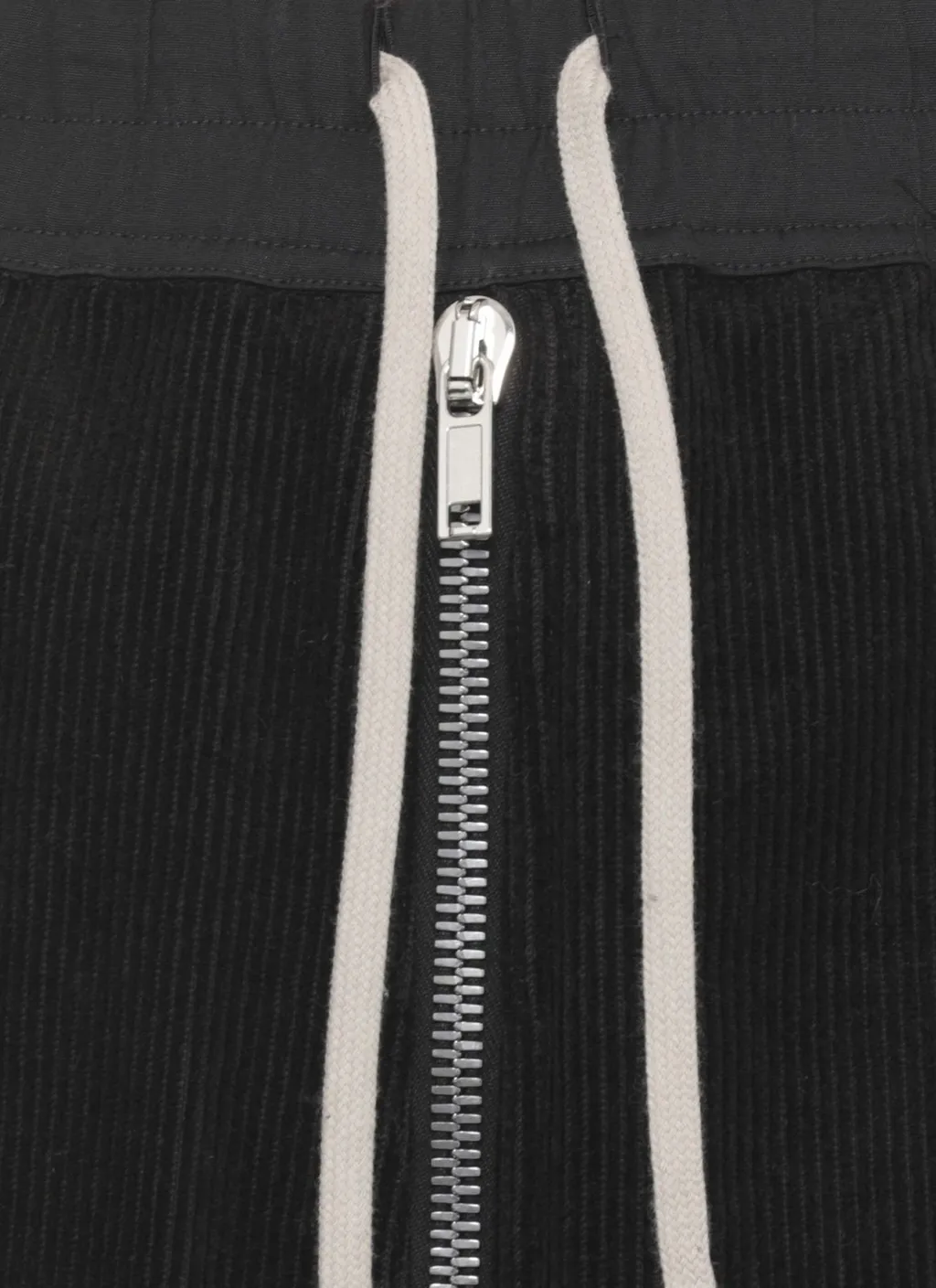 Rick Owens Bella Zip-Fly Drawstring Cargo Trousers