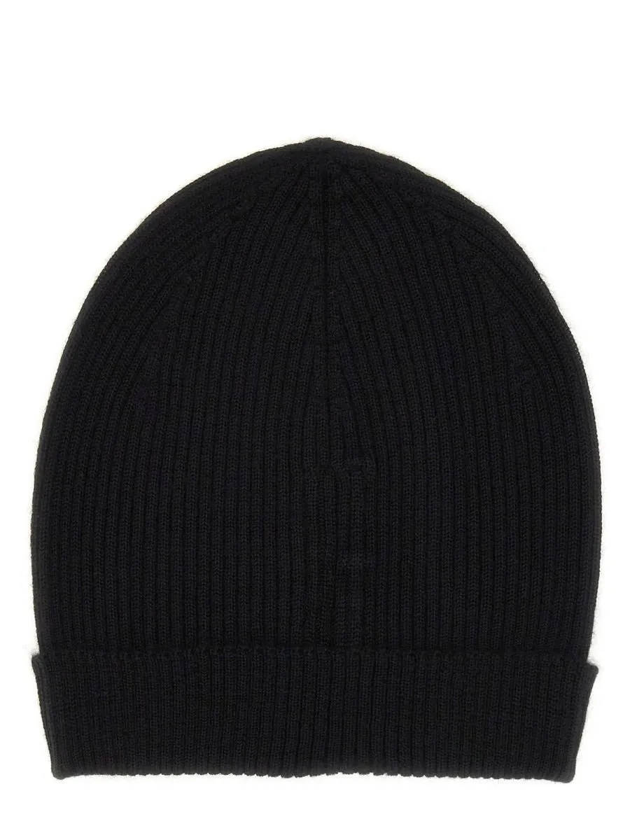 Rick Owens Concordians Ribbed Beanie