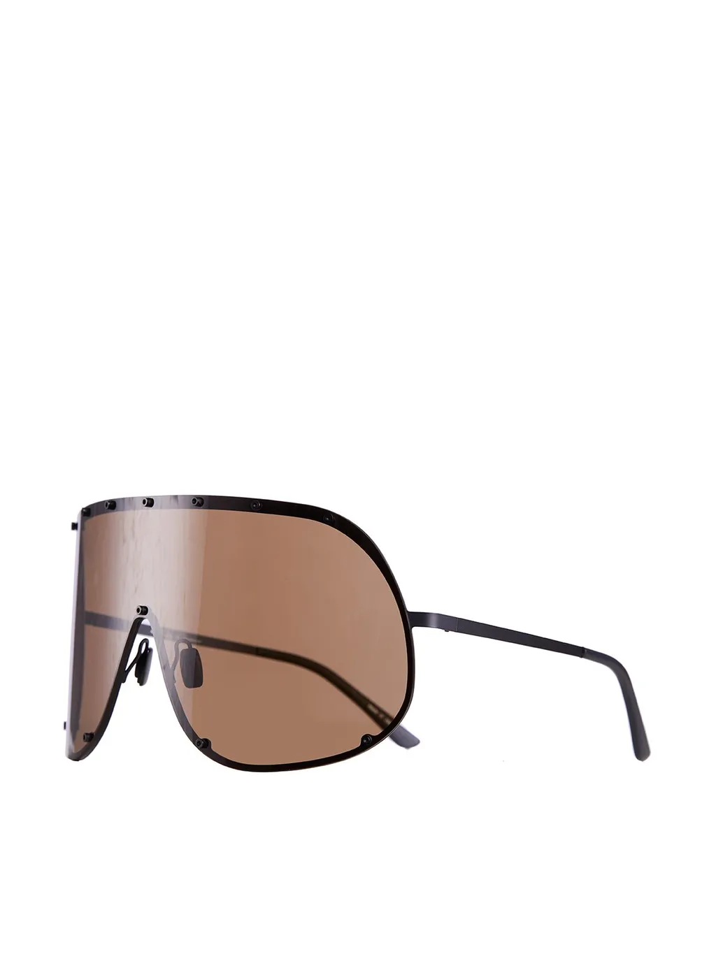 Rick Owens Shield Frame Sunglasses