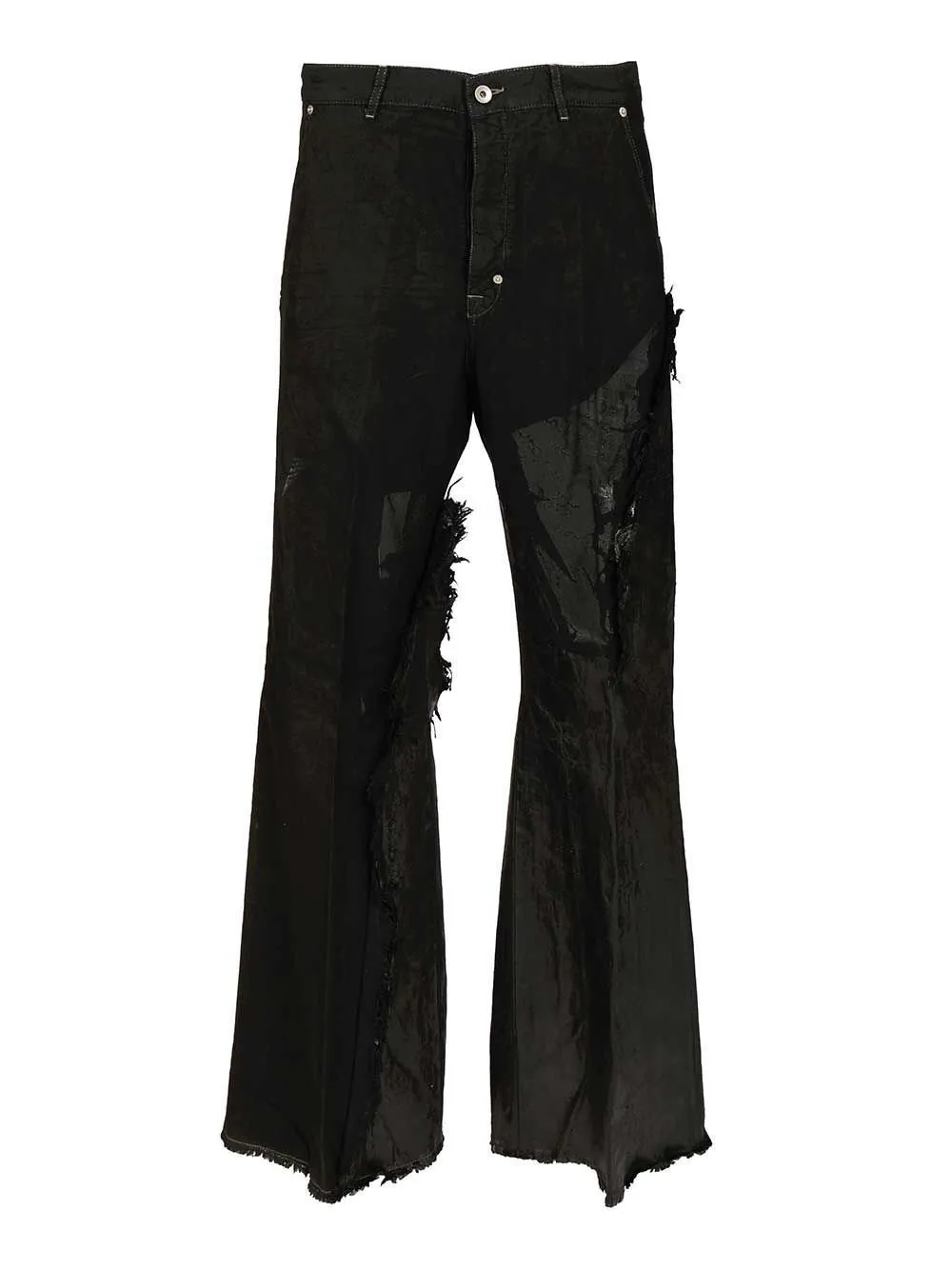 Rick Owens Joris Distressed Trousers