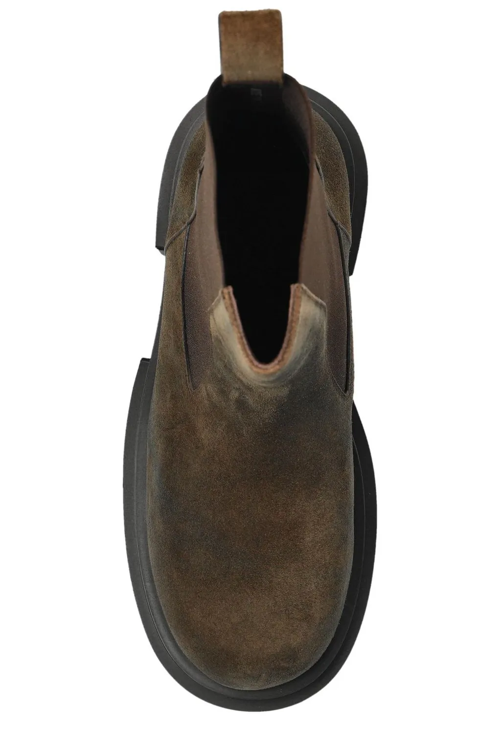 Rick Owens Round Toe Boots