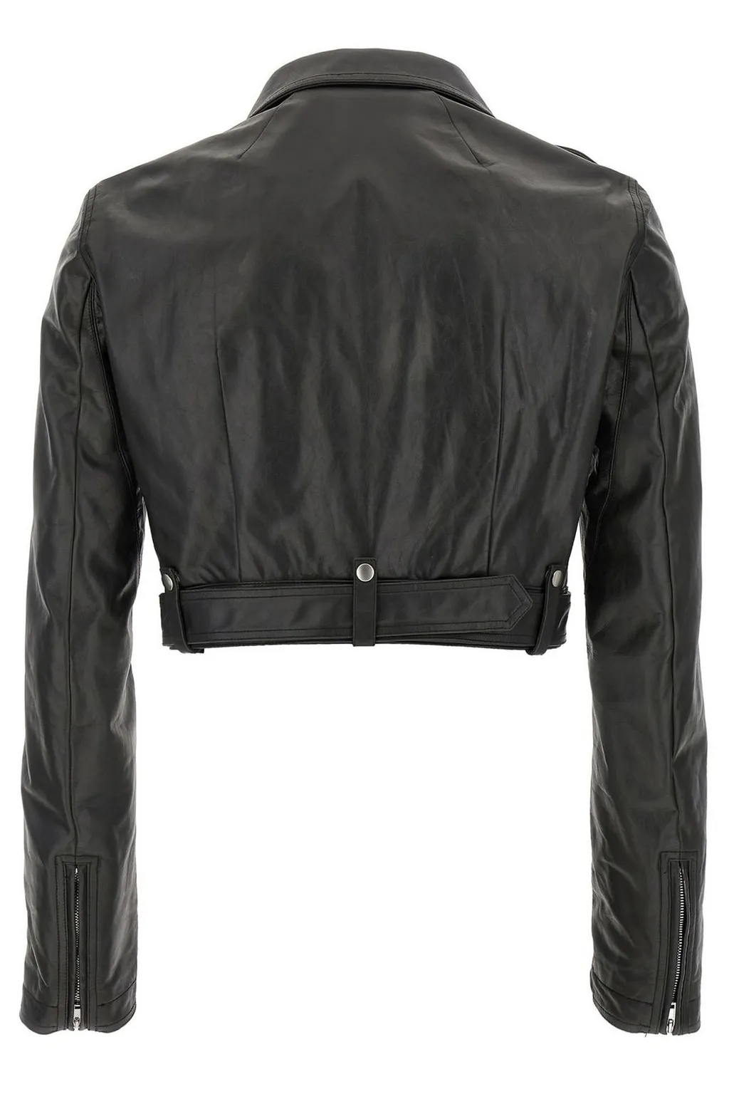 Rick Owens Luke S Stooges Crop Leather Jacket