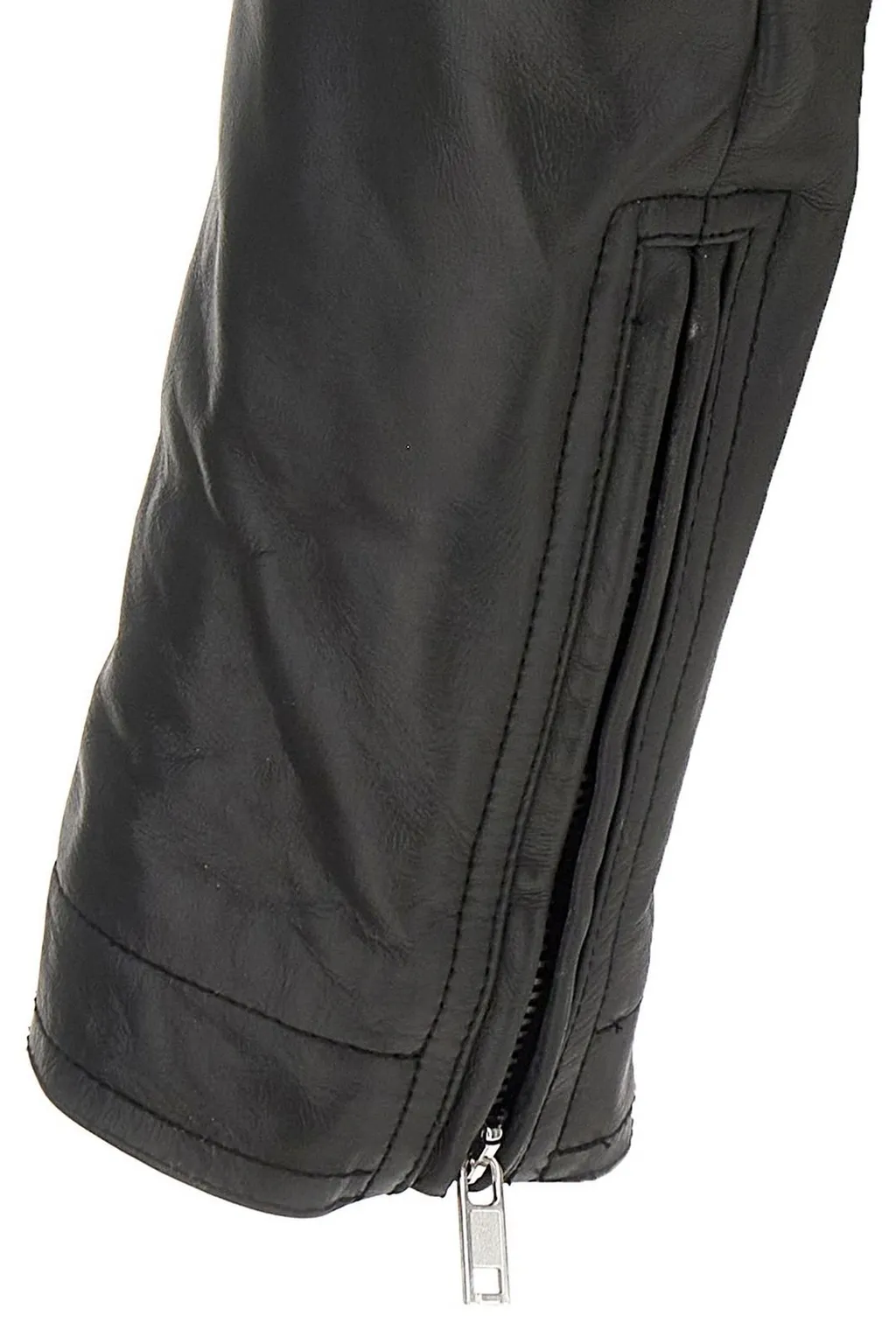 Rick Owens Luke S Stooges Crop Leather Jacket