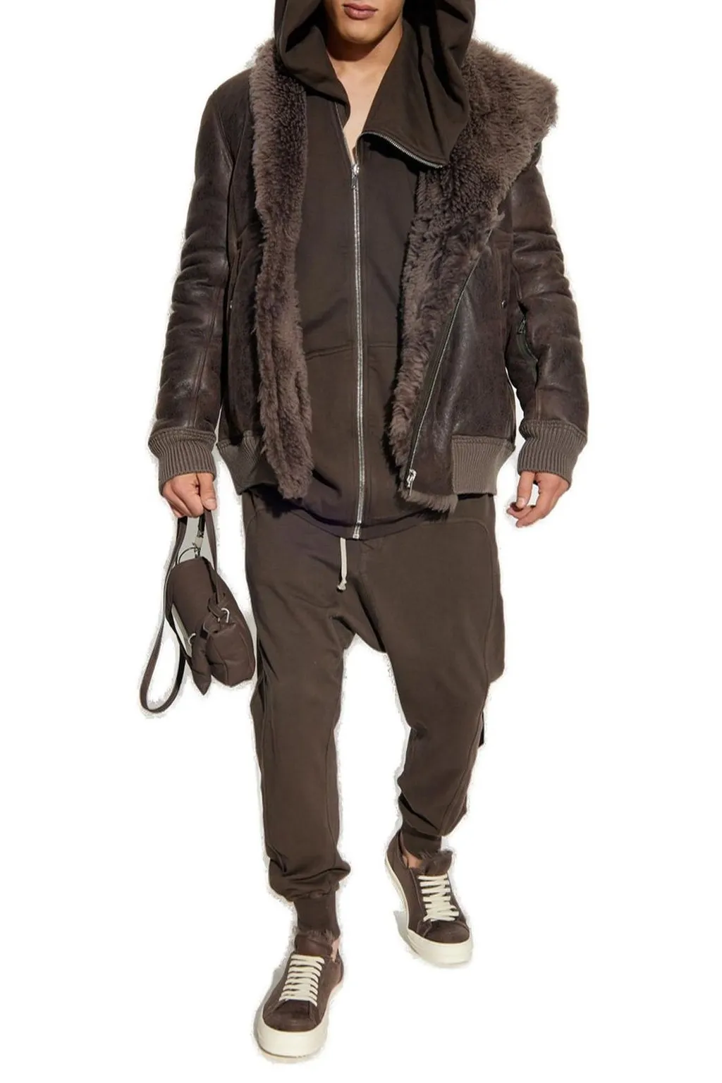 Rick Owens Hollywood Zipped Coat