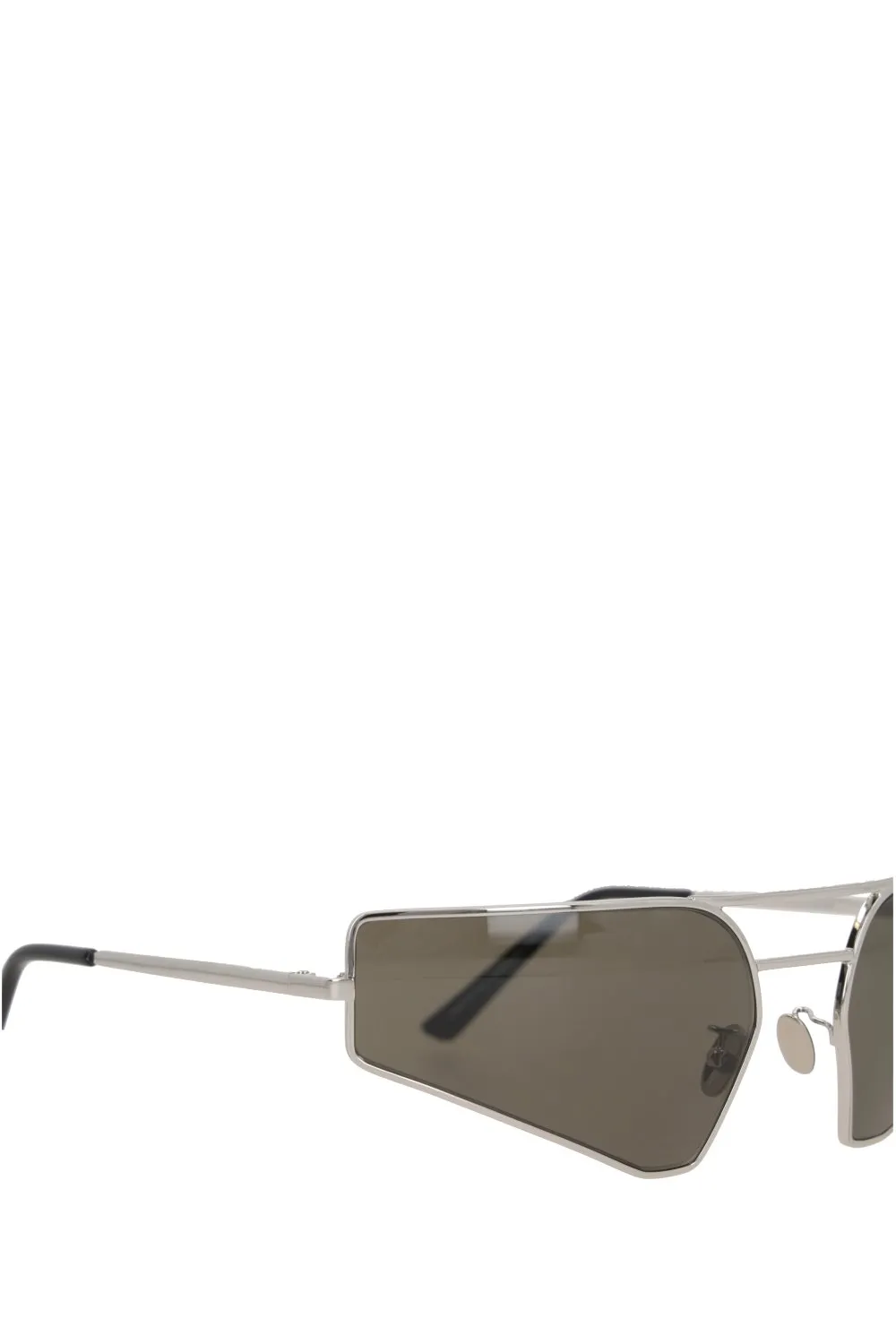 Rick Owens Geometric Frame Sunglasses