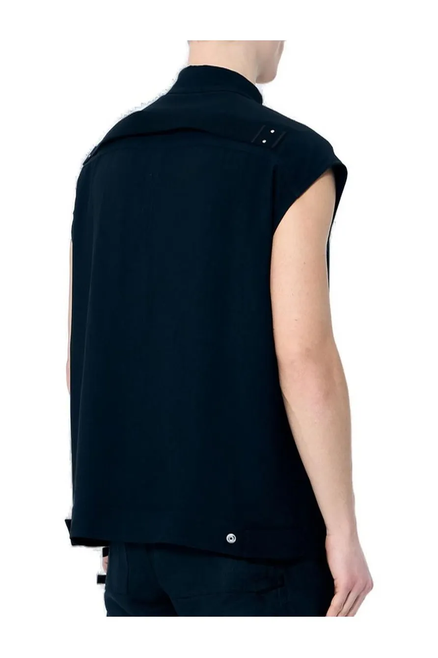 Rick Owens Hollywood Sleeveless Jumbo Outershirt