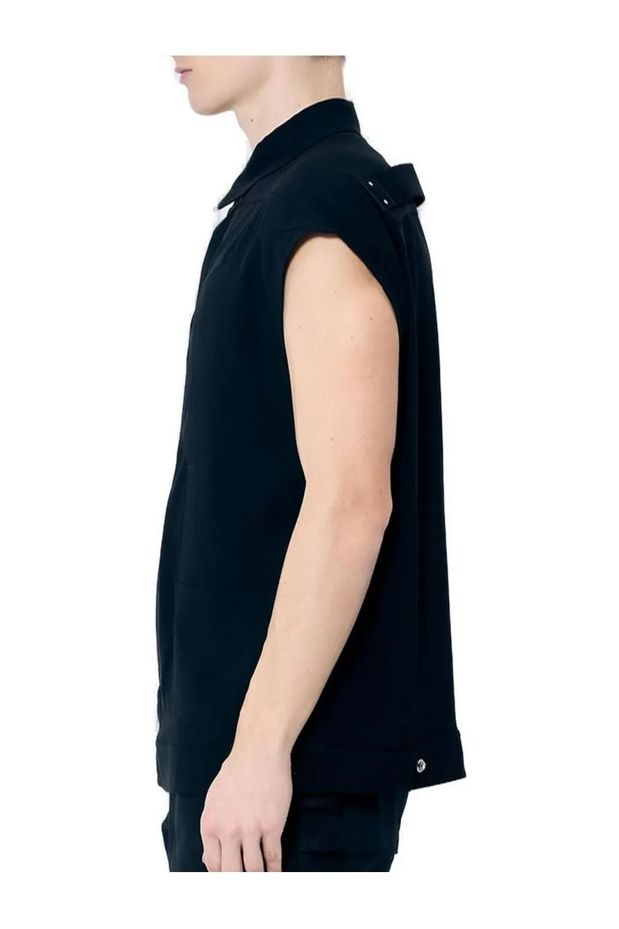 Rick Owens Hollywood Sleeveless Jumbo Outershirt
