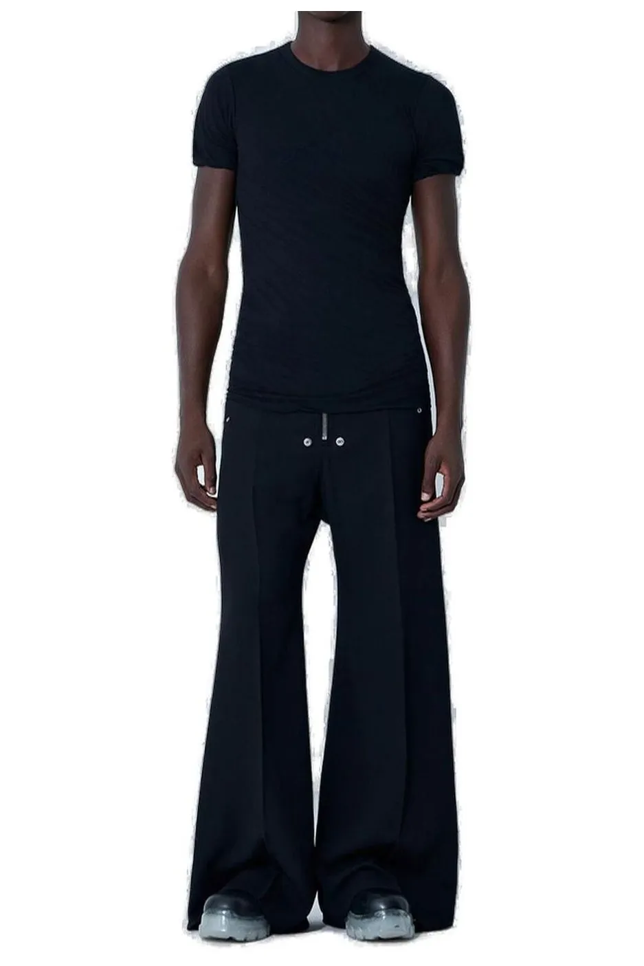 Rick Owens Short Sleeved Crewneck T-Shirt