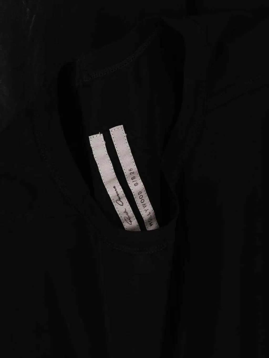 Rick Owens Drop-Shoulder Crew Neck T-Shirt