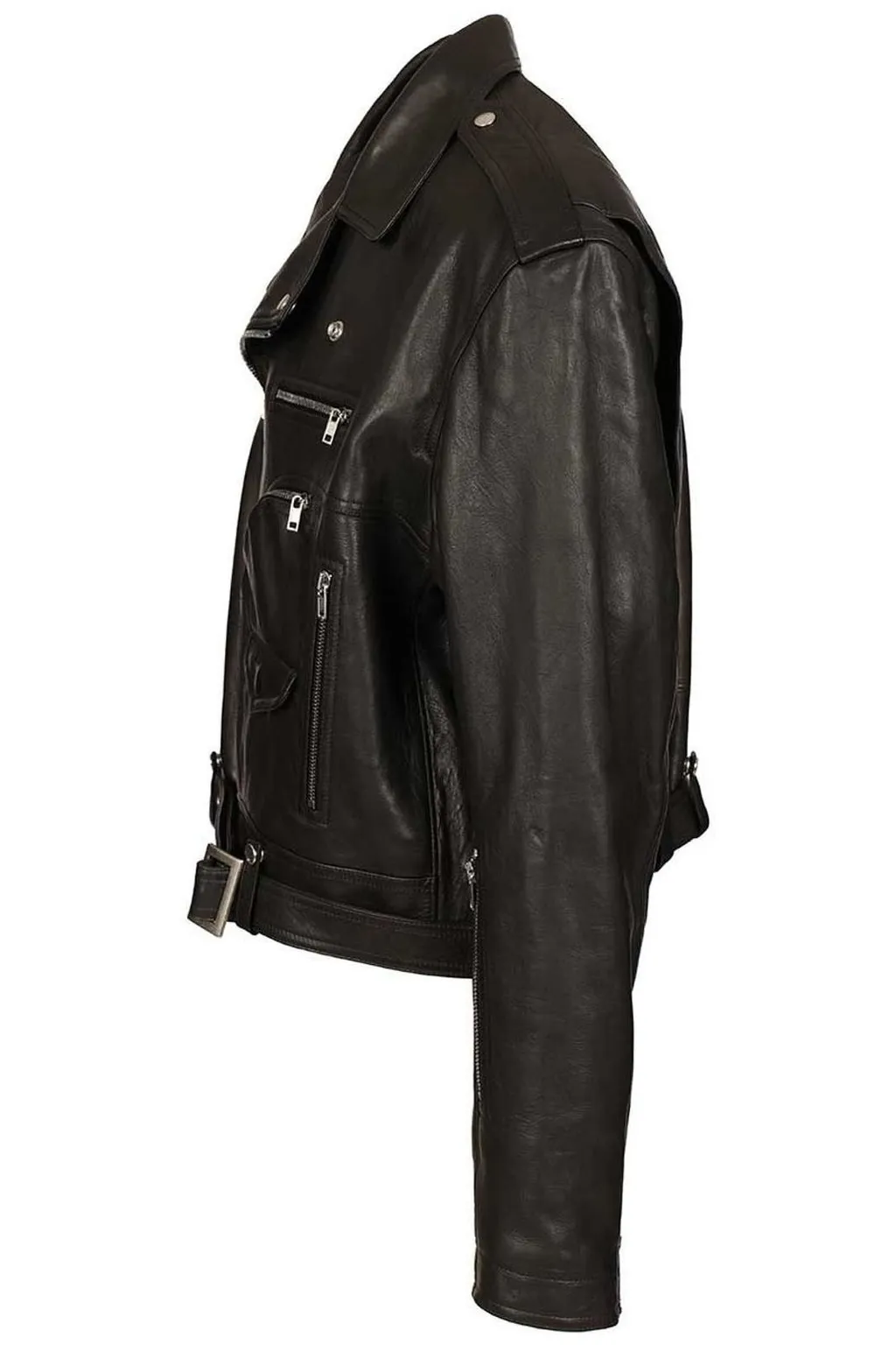 Rick Owens Zipped Cropped Jacket