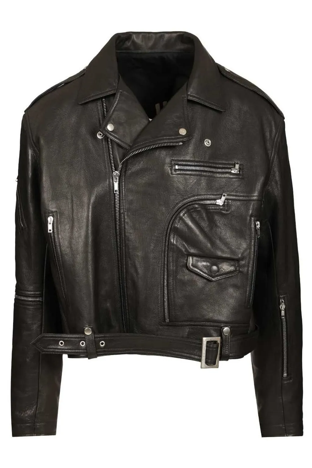 Rick Owens Zipped Cropped Jacket