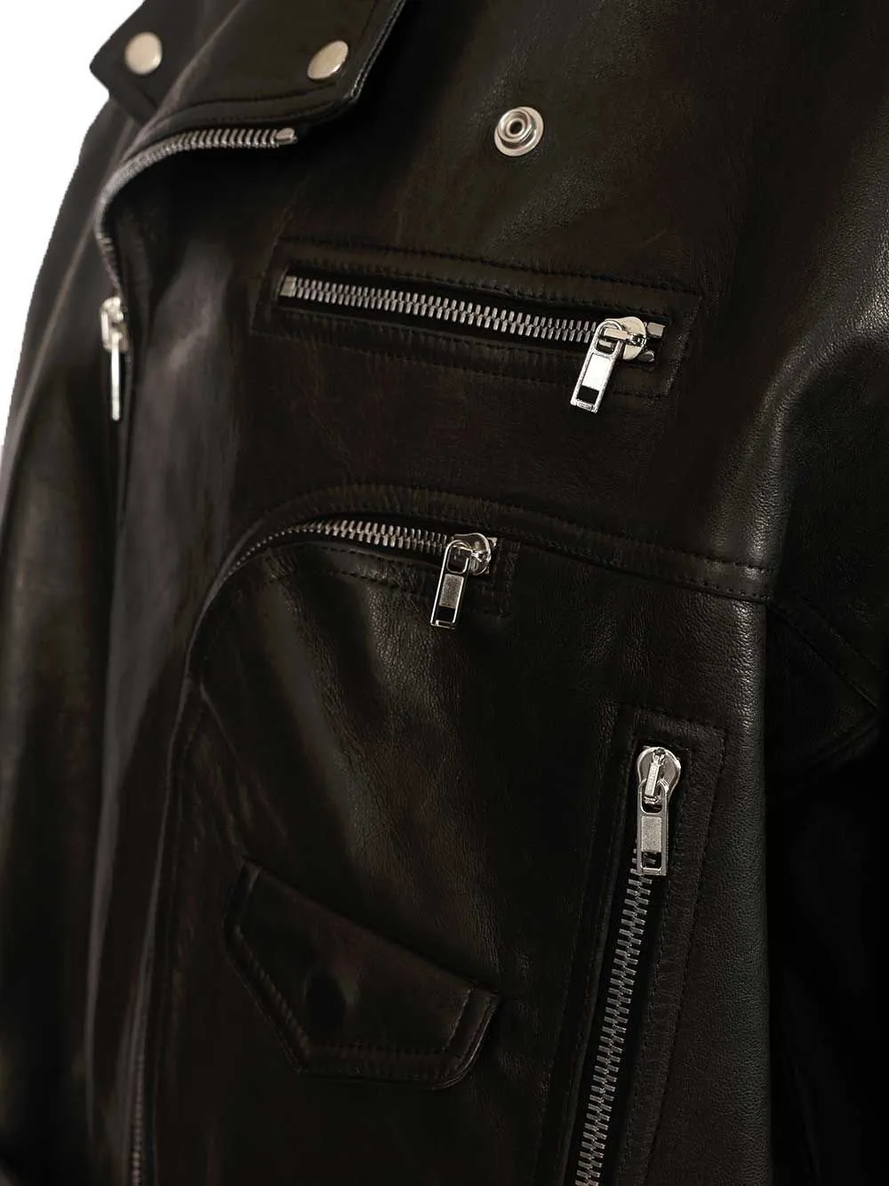Rick Owens Zipped Cropped Jacket