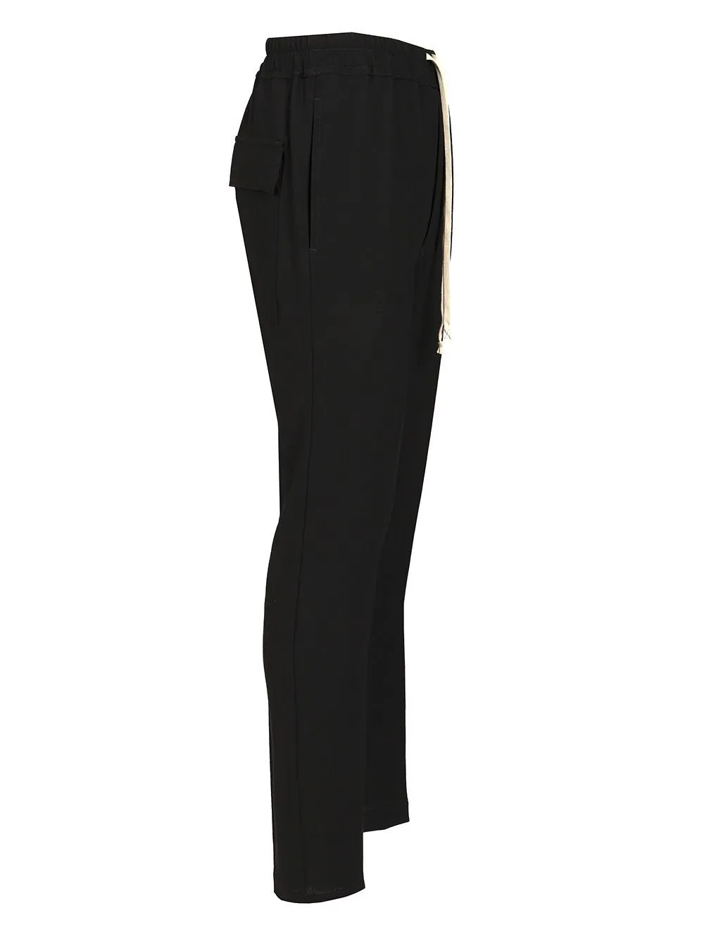 Rick Owens Drawstring Slim Long Trousers