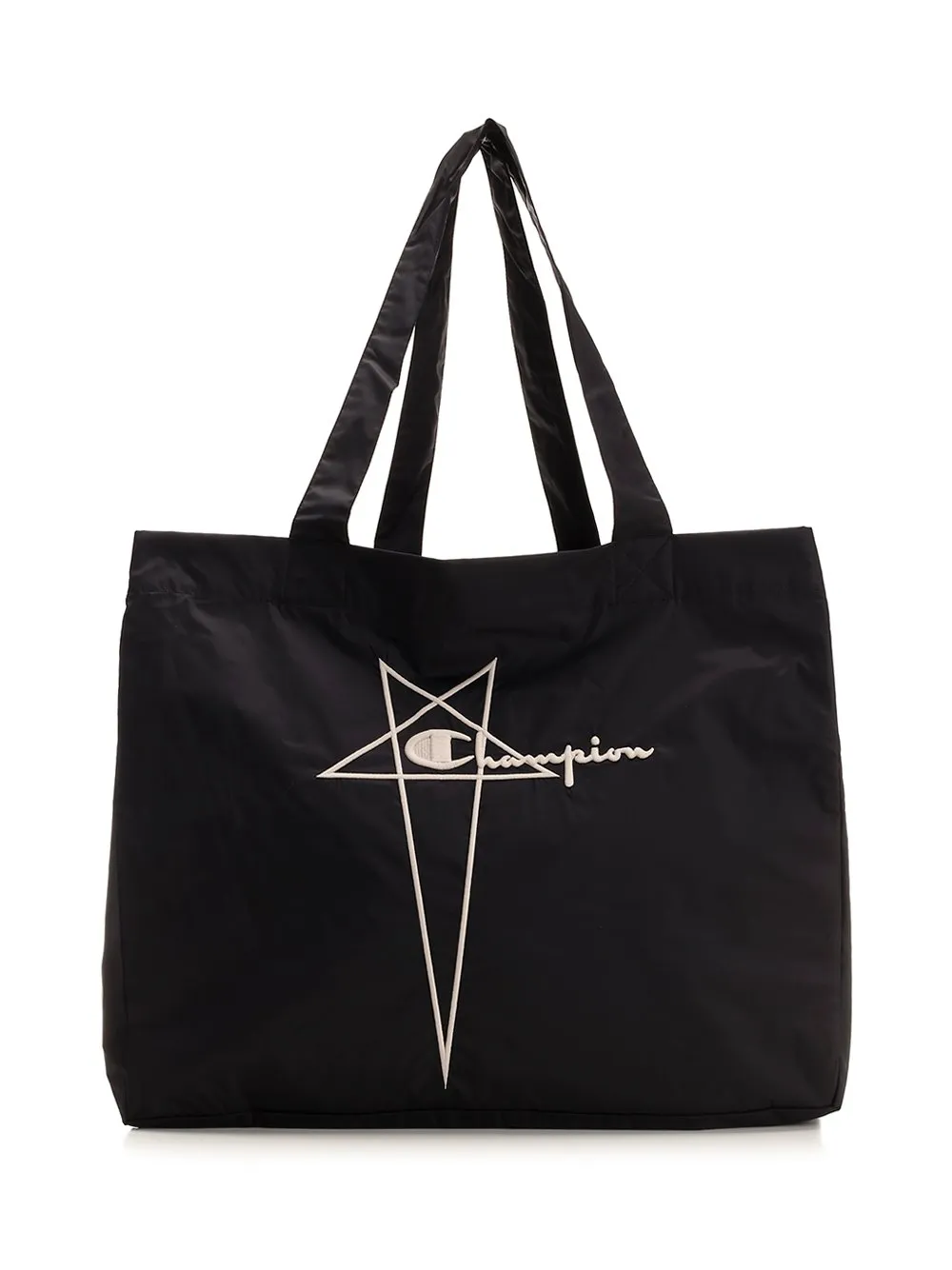 Rick Owens Logo Printed Tote Bag
