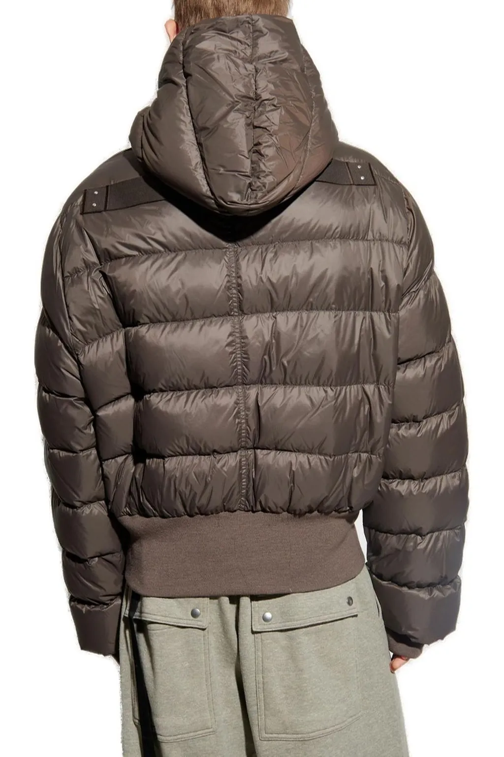 Rick Owens Quilted Hooded Jacket