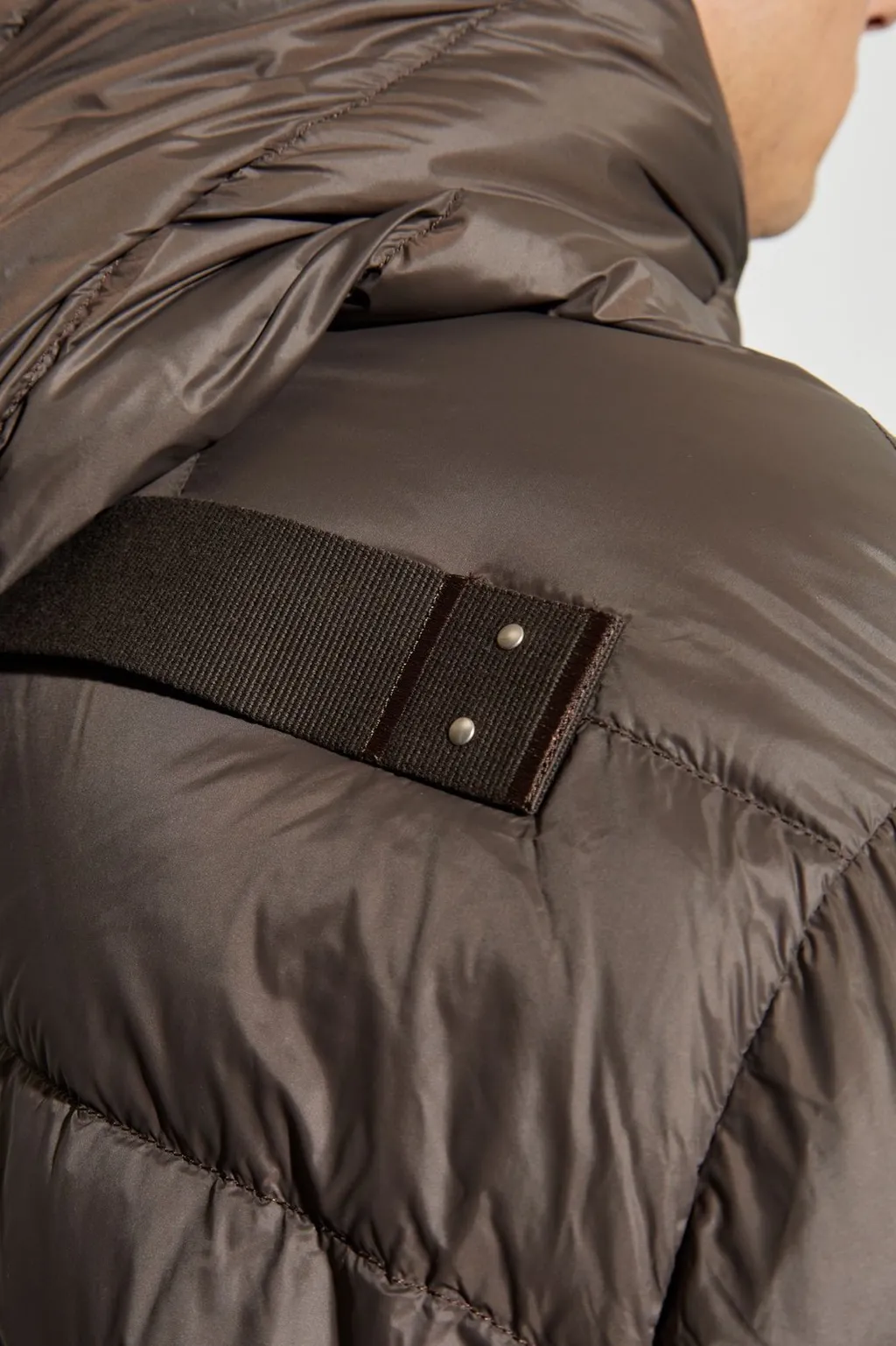 Rick Owens Quilted Hooded Jacket