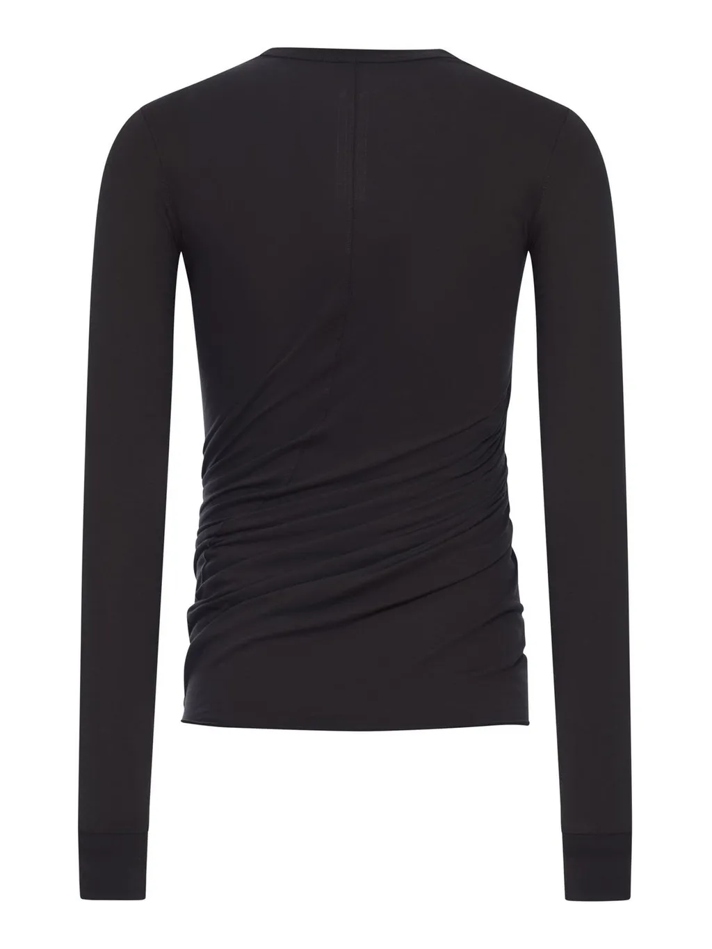 Rick Owens Drape Detailed T-Shirt