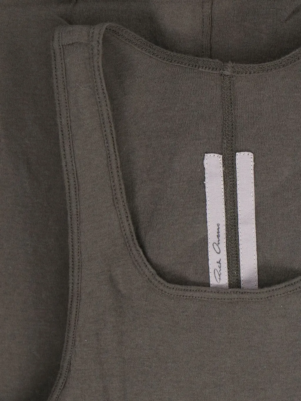 Rick Owens Curved Hem Tank Top