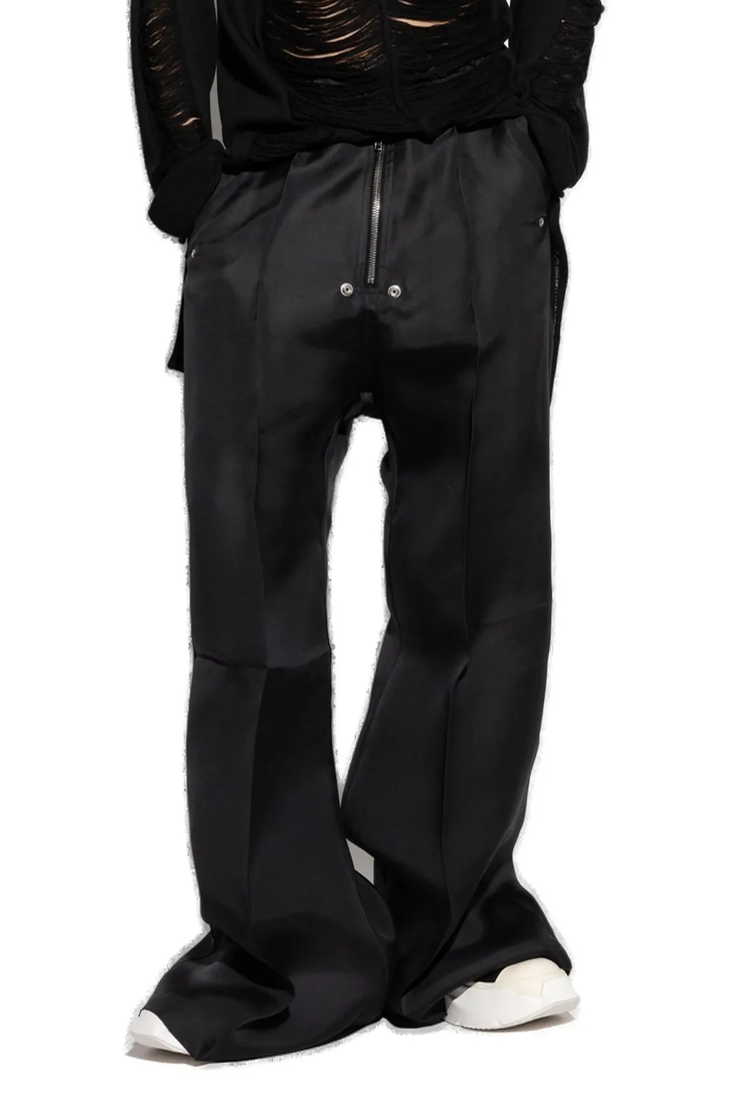 Rick Owens Wide Bella Drawstring Trousers