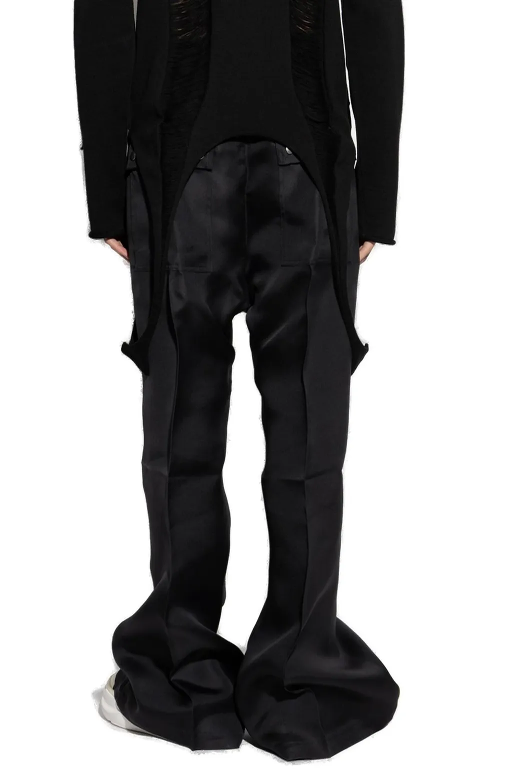 Rick Owens Wide Bella Drawstring Trousers