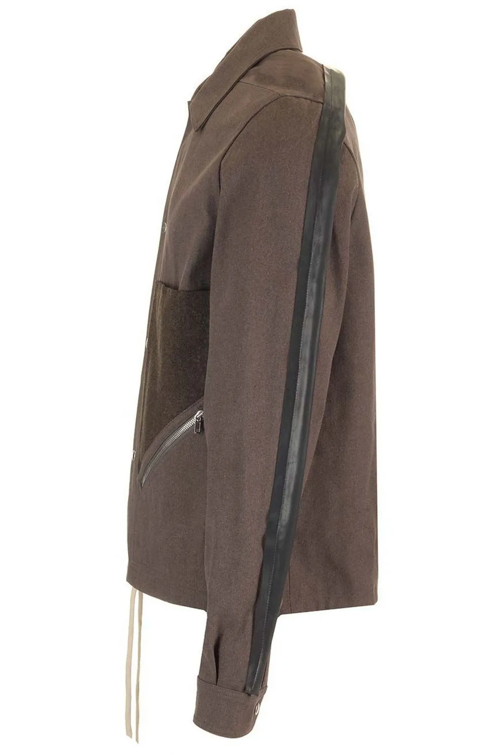 Rick Owens Tour Snap Front Straight Hem Jacket