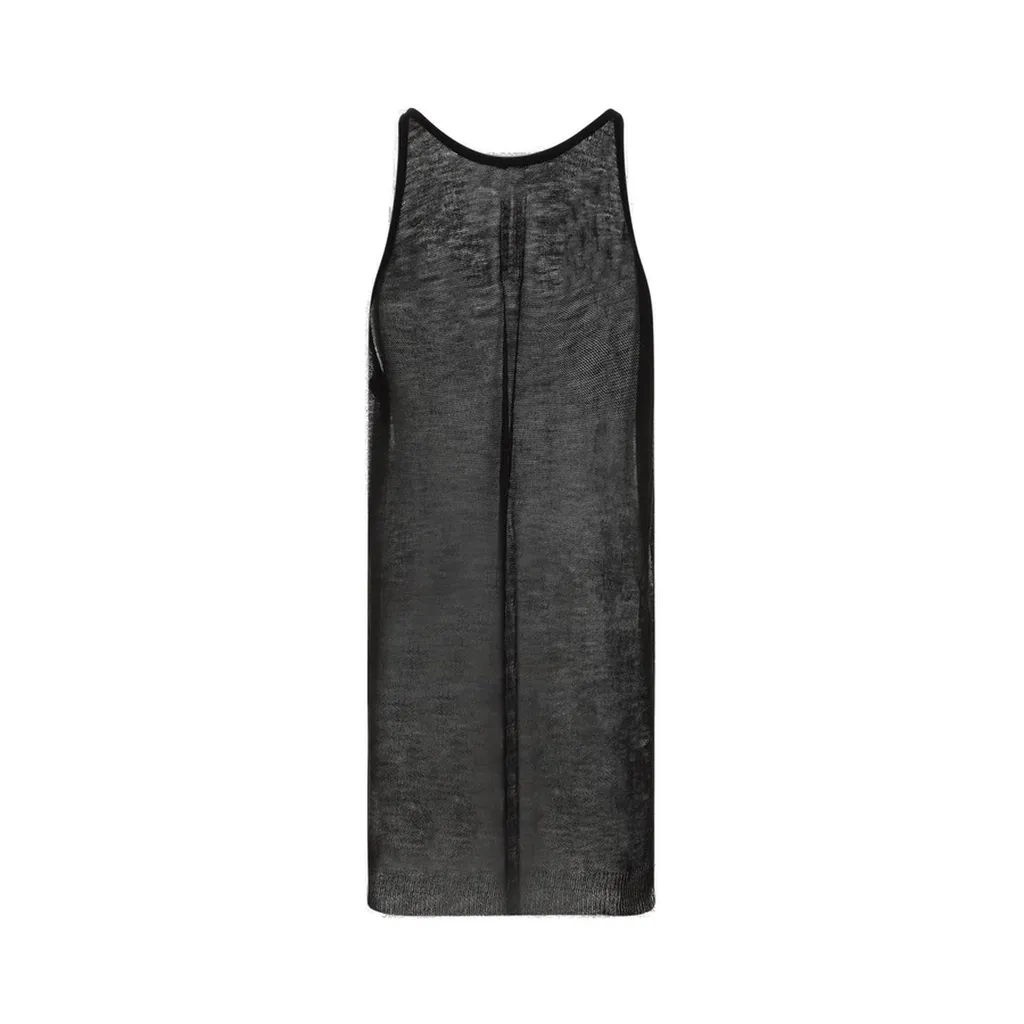 Rick Owens Sleeveless Knitted Tank Top