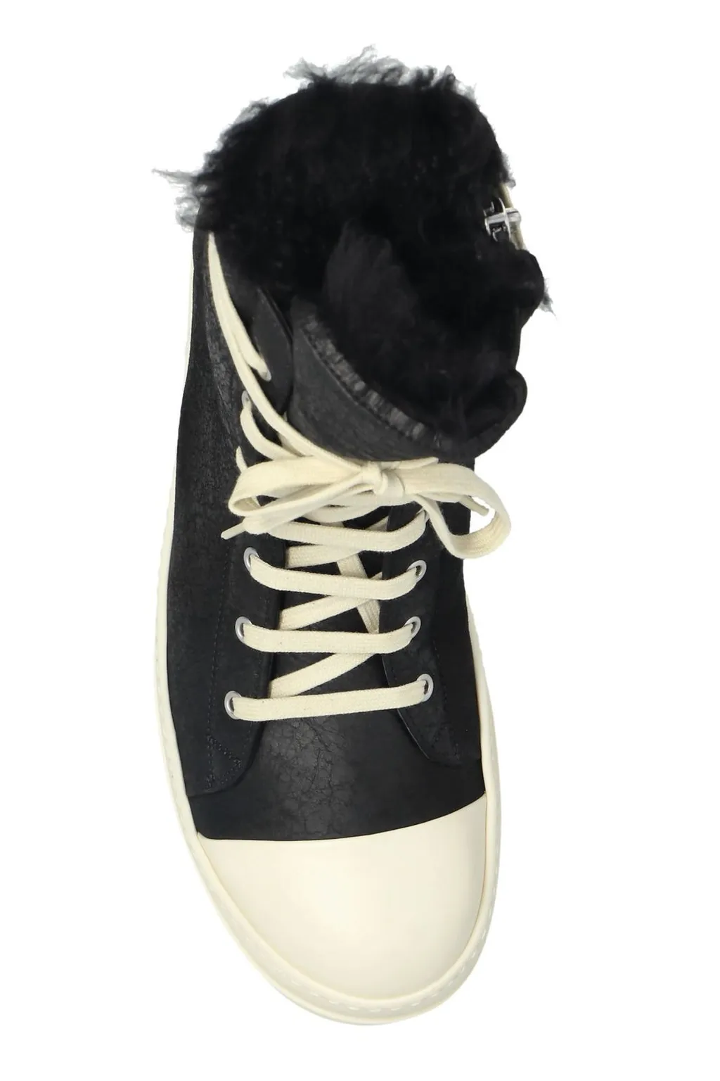 Rick Owens Zipped Lace-Up Sneakers
